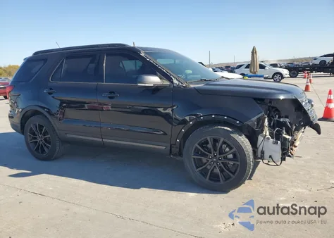 2018 Ford Explorer Xlt z USA, uszkodzony, nr VIN 1FM5K7D87JGA54957
